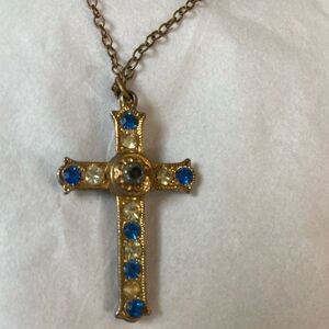 Vintage Cross Necklace Estate‎ Find